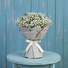 Букет цветов из:  Гипсофила в Новофедоровке