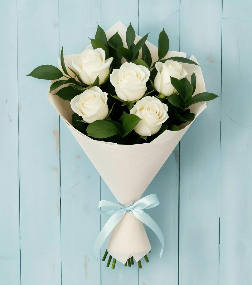 Букет цветов из: Розы в Новофедоровке