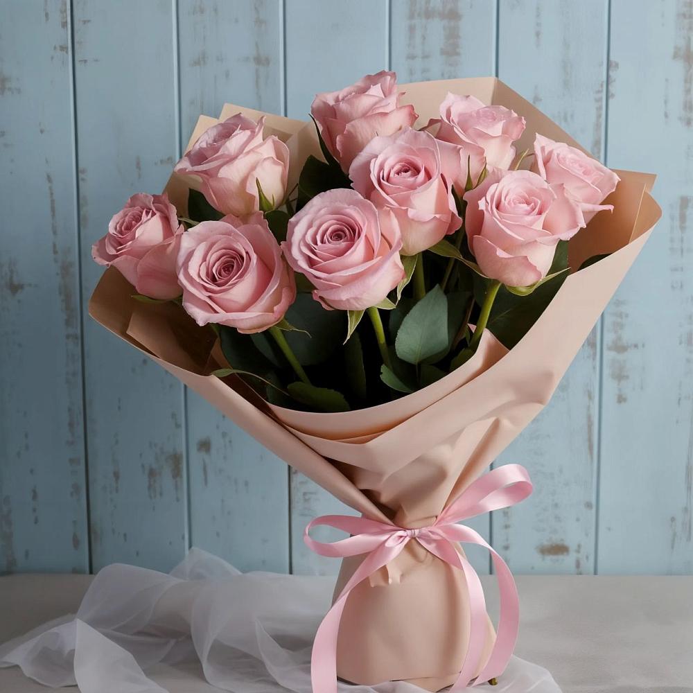 Букет цветов из: Розы в Новофедоровке