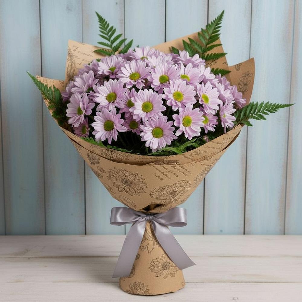 Букет цветов из: Хризантемы в Новофедоровке