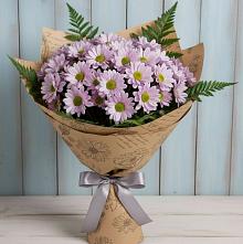 Букет цветов из:  Хризантемы #REPLACE_PRED# Новофедоровке