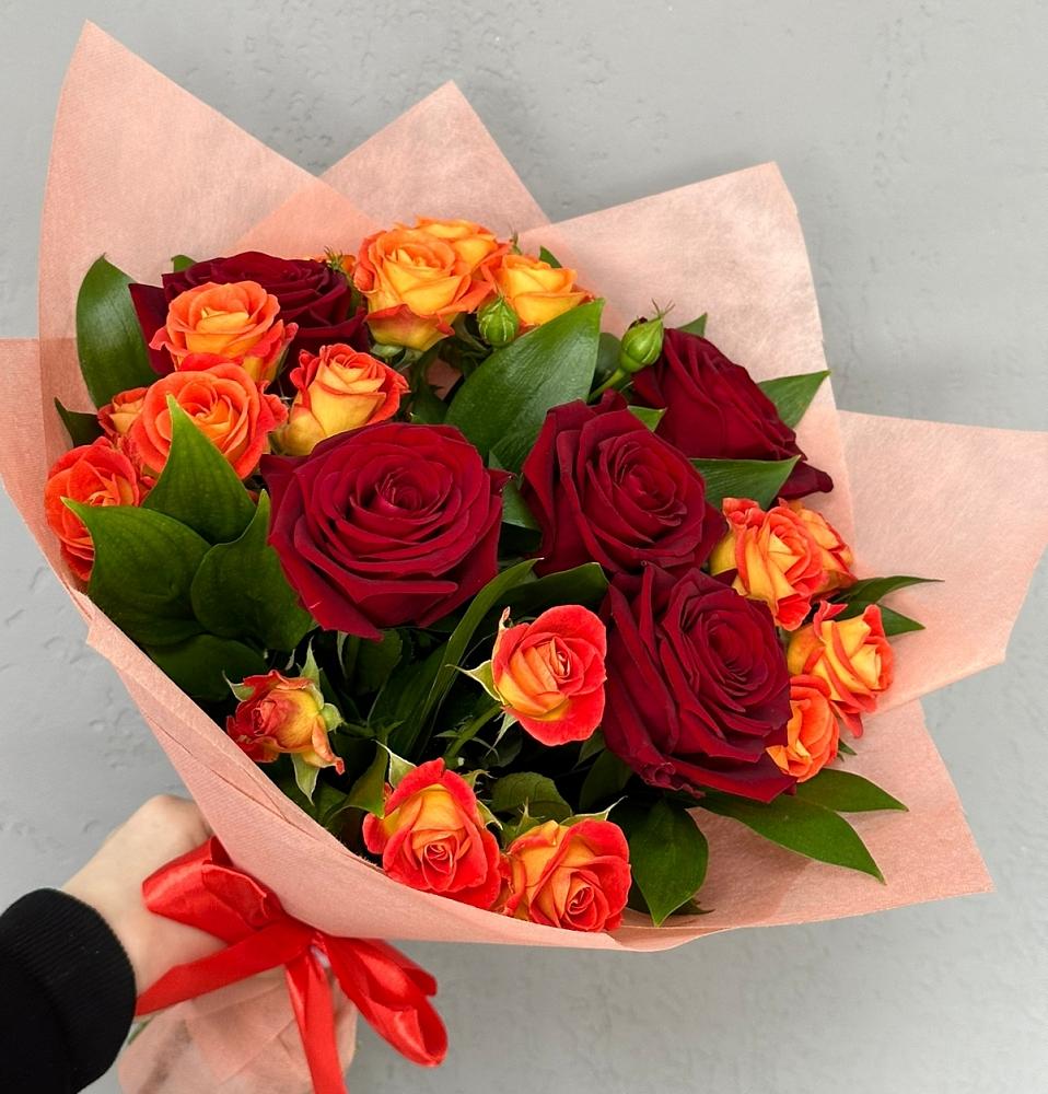 Букет Любовь и восторг в Новофедоровке