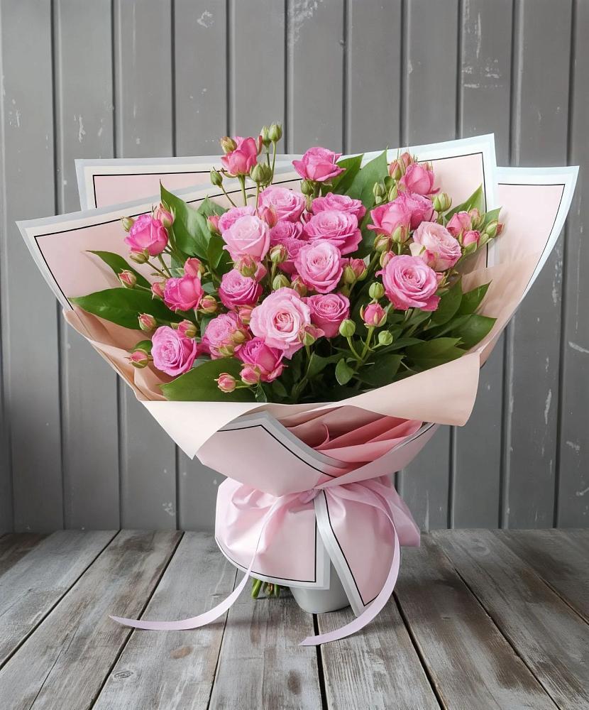 Букет Розовый кустик в Новофедоровке