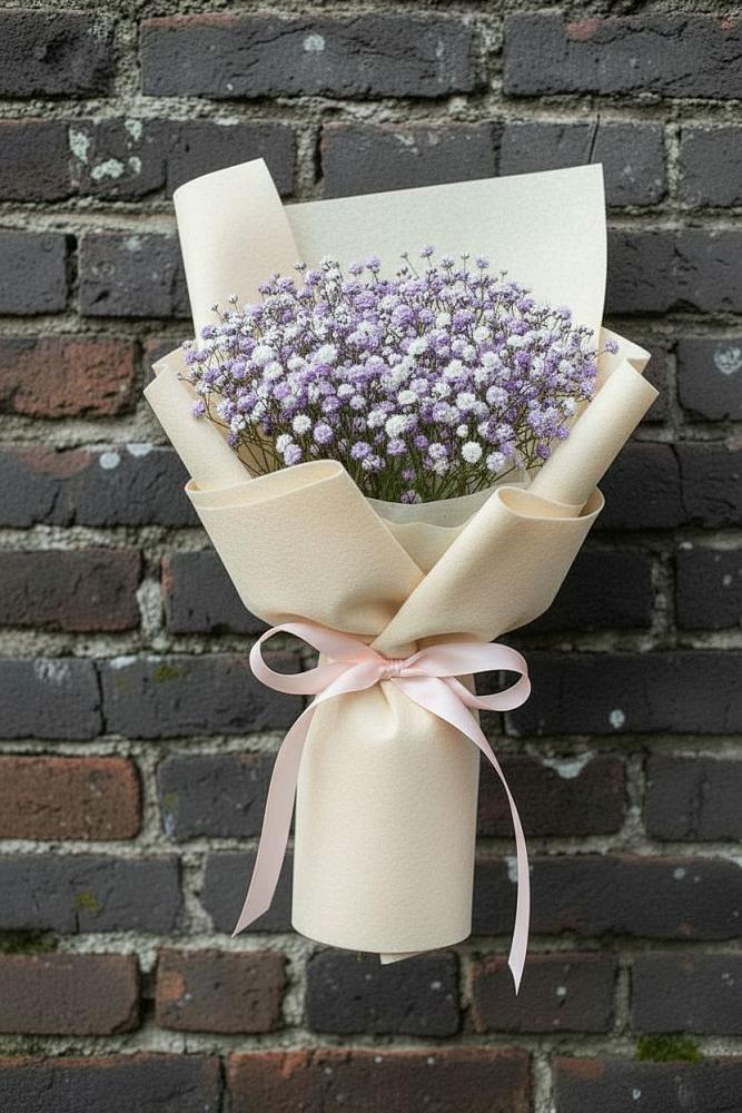 Букет цветов из: Гипсофила в Новофедоровке