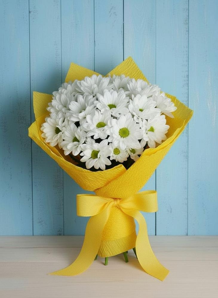 Букет цветов из: Хризантемы в Новофедоровке