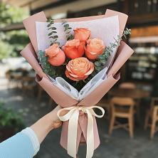Букет цветов из:  Розы в Новофедоровке