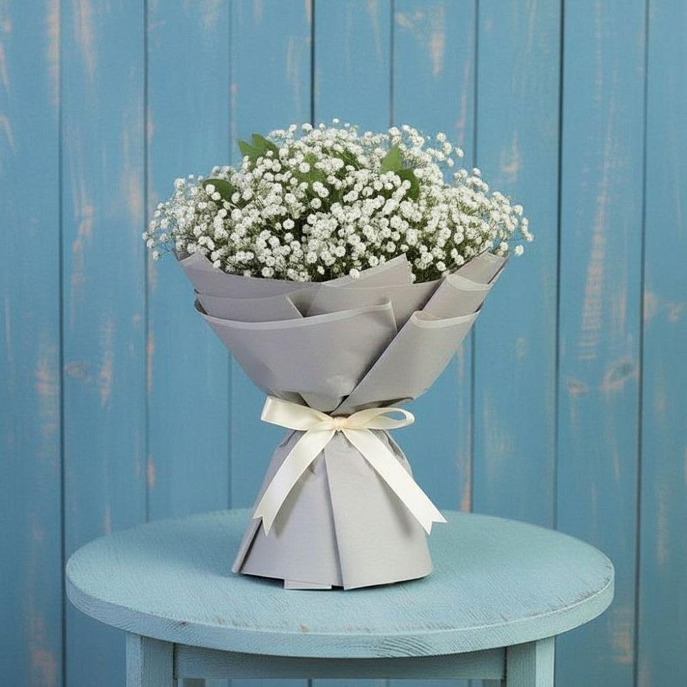 Букет цветов из: Гипсофила в Новофедоровке