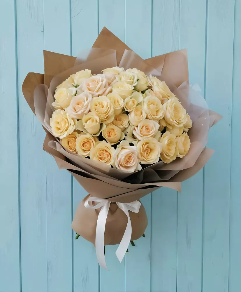 Букет Кремовое облако в Новофедоровке